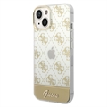 Husă Hibrid iPhone 14 - Guess Peony Glitter Script Logo