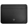 Husă Laptop - Guess Saffiano Triangle Logo - 16" - Negru