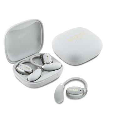 Căști fără fir Guess Satin Classic Open-Ear - Bej