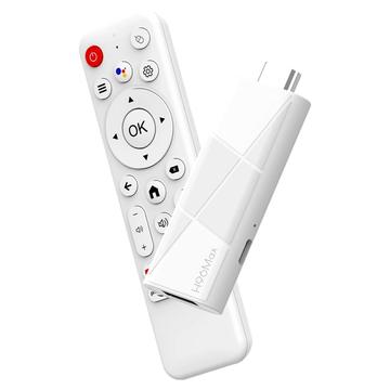 H96 MAX RK3518 4K Android 14 Mini TV Stick - WiFi 6, Bluetooth 5.4 - Alb