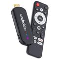 H96 MAX S905L3 4K HDR Android 14 TV Stick cu WiFi 6 - Negru
