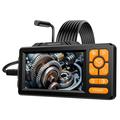 HD813 Endoscop industrial de 5m cu ecran IPS de 4.3", 1080p, obiectiv de 8mm - Negru