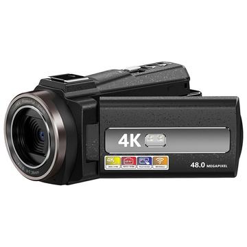 HDV-254KM Cameră video digitală 4K cu zoom 16X, WiFi - Negru