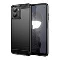 Husă TPU Brushed HMD Fusion - Fibră de Carbon