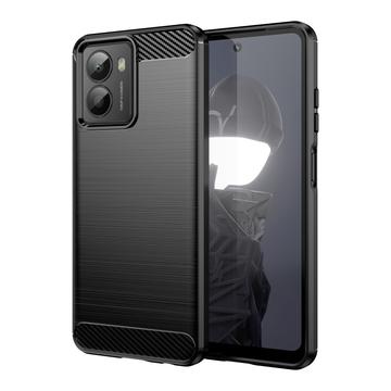 Husă TPU Brushed HMD Fusion - Fibră de Carbon