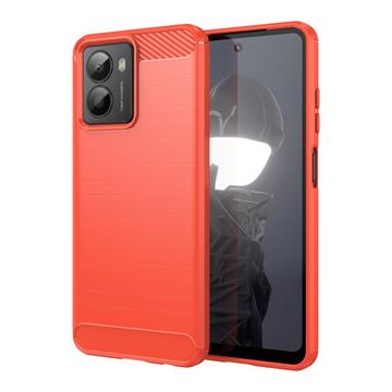 Husă TPU Brushed HMD Fusion - Fibră de Carbon