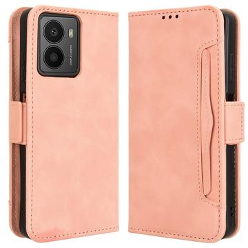 Husă portofel pentru card HMD Fusion - Roz