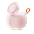 HT-571 Încărcător magnetic wireless 5-în-1 cu difuzor Bluetooth și lumină de veghe - roz