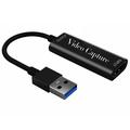 HU-02 Placă de captură video HDMI la USB 3.0 / Adaptor de streaming - Negru