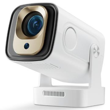 Proiector video LED HY260 Pro Android 11 cu WiFi6, Bluetooth 5.4 - alb