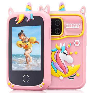 Happy Unicorn Z10 X Type Jucărie inteligentă pentru copii cu cameră foto, 20 de jocuri, music player