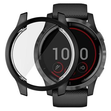 Husă TPU cu Protector Ecran Garmin Venu 2 - Hat Prince - 45mm - Negru