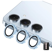 Geam Protecție Obiectiv Camera Samsung Galaxy S26+ - Hat Prince Glitter - Albastru