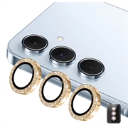 Geam Protecție Obiectiv Camera Samsung Galaxy S26 - Hat Prince Glitter - Auriu