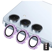 Geam Protecție Obiectiv Camera Samsung Galaxy S26/S26 Pro - Hat Prince Glitter - Violet