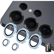 Geam Protecție Obiectiv Camera Samsung Galaxy S26 Ultra - Hat Prince Glitter - Albastru