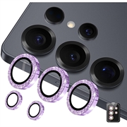 Geam Protecție Obiectiv Camera Samsung Galaxy S26 Ultra - Hat Prince Glitter - Violet