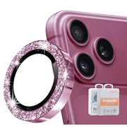 Geam Protecție Obiectiv Camera iPhone 18 Pro/18 Pro Max - Hat Prince Glitter - Vișiniu