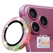 Geam Protecție Obiectiv Camera iPhone 18 Pro/18 Pro Max - Hat Prince Glitter - Multicolor