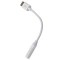 Adaptor audio Hat Prince USB 3.1 Type-C / 3,5 mm - Alb