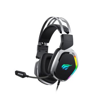 Căști de gaming Havit H2018U cu RGB - negru