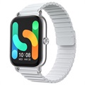 Ceas Smartwatch Impermeabil Haylou RS4 Plus LS11 - Curea Magnetică - Argintiu