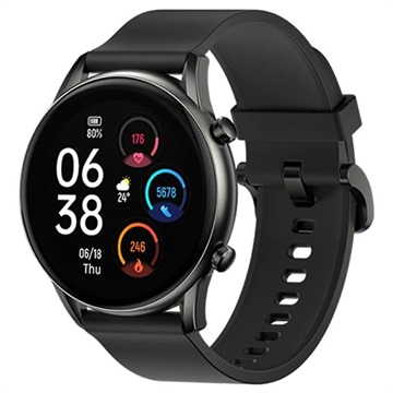 Ceas Smartwatch Bluetooth Impermeabil Haylou RT2 LS10 - Negru
