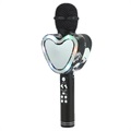 Microfon Karaoke cu Design Inimă și Boxă Wireless Q5