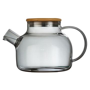 Ceainic / Ulcior de apă din sticlă borosilicată rezistent la căldură - 600ml