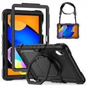 Husă Heavy Duty 360 - Lenovo Tab M11/Idea Tab - Cu Curea De Mână - Negru