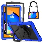 Husă Heavy Duty 360 - Lenovo Tab M11/Idea Tab - Cu Curea De Mână - Albastru Închis