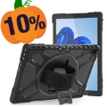 Husă Heavy Duty 360 - Microsoft Surface Pro 9 - Cu Curea De Mână - Negru