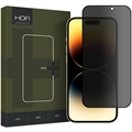 Geam Protecție Ecran Sticlă Temperată iPhone 15 Pro Max - Hofi Anti Spy Pro+ Privacy - Marginea Neagră 