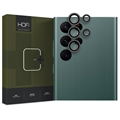 Geam Protecție Obiectiv Camera Samsung Galaxy S22 Ultra 5G Hofi Camring Pro+ - Marginea Neagra