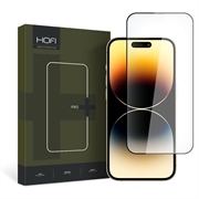 Geam Protecție Ecran - 9H - Sticlă Temperată iPhone 15 Plus - Hofi Premium Pro+ - Marginea Neagră
