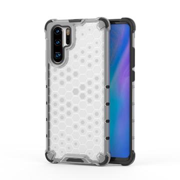 Husă Hibrid Huawei P30 Pro - Honeycomb Armored - Transparent