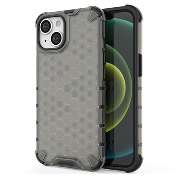 Husă Hibrid iPhone 14 Plus - Honeycomb Armored - Negru