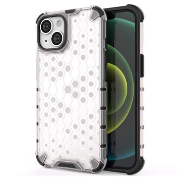 Husă Hibrid iPhone 14 - Honeycomb Armored - Transparent