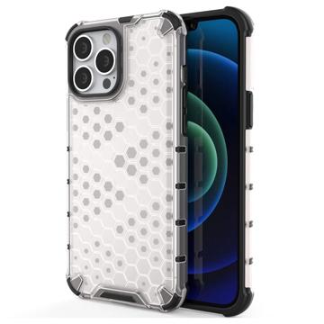 Husă Hibrid iPhone 14 Pro - Honeycomb Armored - Transparent