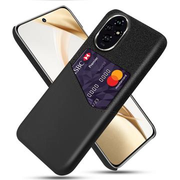 Husă cu Buzunar Card Honor 200 - KSQ - Negru