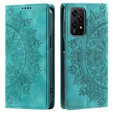 Husă Portofel Honor 200 Lite - Mandala - Verde