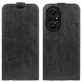 Husă Flip Vertical Honor 200 Pro - Slot Card - Negru
