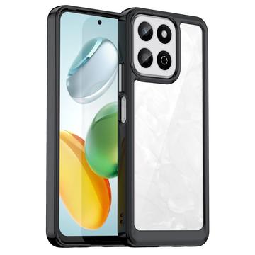 Husă Hibrid Honor 200 Smart/X7c- Anti-Shock - Negru