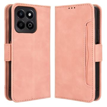 Husă portofel pentru card Honor 200 Smart/X7c - Roz