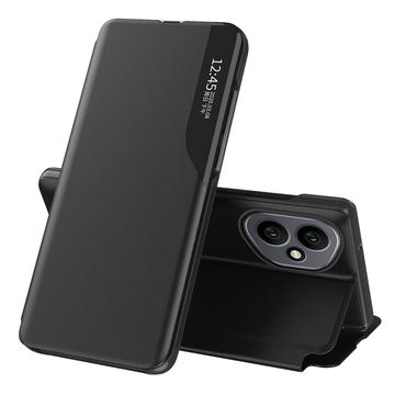 Husă Flip Honor 400 - Smart Clear View - Negru