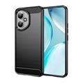 Husă TPU Brushed Honor 400 - Fibră de Carbon - Negru