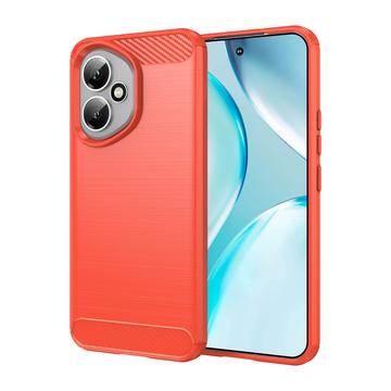 Husă TPU Brushed Honor 400 - Fibră de Carbon