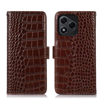 Husă Piele Portofel cu RFID Honor 400 Lite - Crocodile