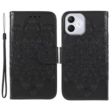 Husă Portofel Honor 400 Lite - Mandala - Negru