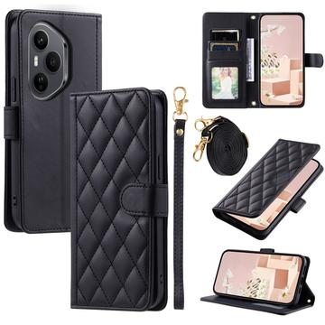 Husa portofel matlasata de lux - Honor 400 Pro